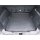 Kofferraumwanne für Ford S-Max ab 2007 bis 2015 | 5Sitze - schwarz, rutschfest, wasserdicht, 1,5 cm rand,