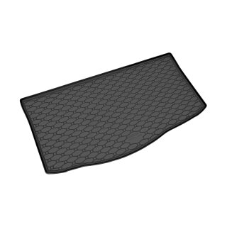 Kofferraumwanne für Kia Picanto ab 2017 - schwarz, rutschfest, wasserdicht, 1,5 cm rand,