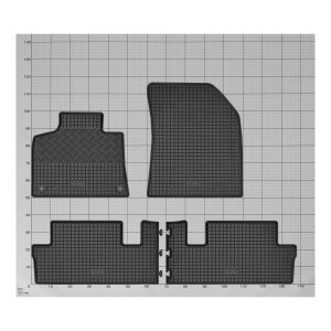Ein Set passend für Citroen C4 Picasso ab 2013 - Gummi- und Kofferraumwanne