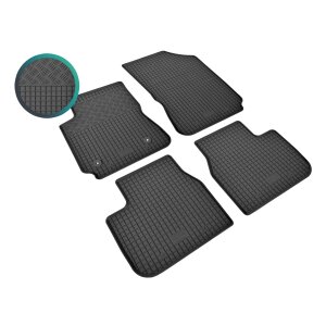 Ein Set passend für Citroen C4 Cactus ab 2014 / ab 2018 - Gummi- und Kofferraumwanne