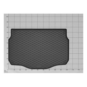 Ein Set passend für Citroen C4 Cactus ab 2014 / ab 2018 - Gummi- und Kofferraumwanne