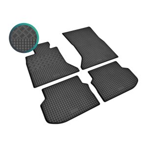 Ein Set passend für BMW 5 (F10) Sedan ab 2010 bis 2014 - Gummi- und Kofferraumwanne