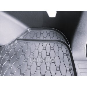 Kofferraumwanne für Toyota Land Cruiser 150 ab 2009 /ab 2018 | 5Sitze - schwarz, rutschfest, wasserdicht, 1,5 cm rand,