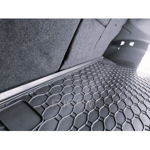 Kofferraumwanne für Toyota Land Cruiser 150 ab 2009 /ab 2018 | 5Sitze - schwarz, rutschfest, wasserdicht, 1,5 cm rand,