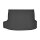 Kofferraumwanne für Honda ZR-V ab 2023 - schwarz, rutschfest, wasserdicht, 1,5 cm rand,