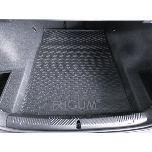 Kofferraumwanne für BMW 5 Limousine 2024 - schwarz, rutschfest, wasserdicht, 1,5 cm rand,