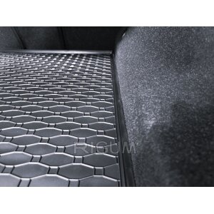 Kofferraumwanne für BMW 5 Limousine 2024 - schwarz, rutschfest, wasserdicht, 1,5 cm rand,
