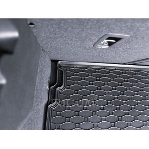 Kofferraumwanne für Cupra Formentor ab 2020 | OBERE ODER UNTERE POSITION - schwarz, rutschfest, wasserdicht, 1,5 cm rand,