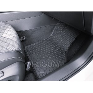 Gummimatten für VW Passat (B9) ab 2024 - schwarz, 1,5 cm Rand