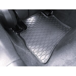 Gummimatten für Mercedes E-Klasse (W/S214) / PHEV ab 2024 - schwarz, 1,5 cm Rand