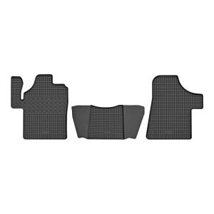 Gummimatten für MERCEDES Vito ab 2003 - 2/3 Sitze - schwarz, 1,5 cm Rand