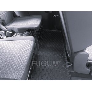 Kofferraumwanne für Ford Tourneo Connect Grand ab 2022 | 5Sitze / 7Sitze - schwarz, rutschfest, wasserdicht, 1,5 cm rand,