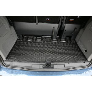 Ein Set passend für Ford Tourneo Custom ab 2024 | 8/9 Sitze - Gummi- und Kofferraumwanne
