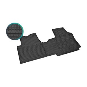Gummimatten für Fiat Talento ab 2016 - schwarz, 1,5 cm Rand