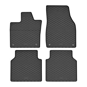 Gummimatten für VW ID.7 ab 2024 - schwarz, 1,5 cm Rand
