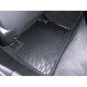 Gummimatten für BMW i5 Touring ab 2024 - schwarz, 1,5 cm Rand