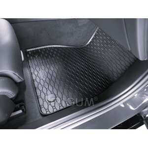 Gummimatten für BMW i5 Touring ab 2024 - schwarz, 1,5 cm Rand