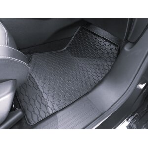 Gummimatten für PEUGEOT 3008 MHEV ab 2024 - schwarz, 1,5 cm Rand