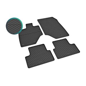 Gummimatten für PEUGEOT 3008 MHEV ab 2024 - schwarz, 1,5 cm Rand