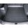 Kofferraumwanne für Skoda Kodiaq ab 2024 - schwarz, rutschfest, wasserdicht, 1,5 cm rand,