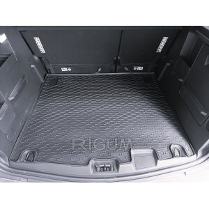 Kofferraumwanne für FORD Tourneo Courier ab 2023 - schwarz, rutschfest, wasserdicht, 1,5 cm rand,