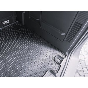 Kofferraumwanne für FORD Tourneo Courier ab 2023 - schwarz, rutschfest, wasserdicht, 1,5 cm rand,
