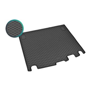 Kofferraumwanne für FORD Tourneo Courier ab 2023 - schwarz, rutschfest, wasserdicht, 1,5 cm rand,