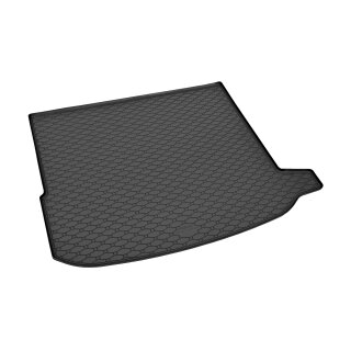 Kofferraumwanne für MERCEDES GLC X253 ab 2015/ ab 2019 - schwarz, rutschfest, wasserdicht, 1,5 cm rand,