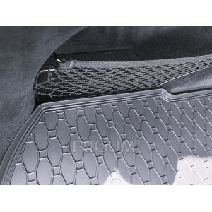Kofferraumwanne für MERCEDES GLC X253 ab 2015/ ab 2019 - schwarz, rutschfest, wasserdicht, 1,5 cm rand,