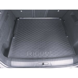 Kofferraumwanne für PEUGEOT e-3008 ab 2024 - schwarz, rutschfest, wasserdicht, 1,5 cm rand,
