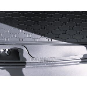 Kofferraumwanne für VOLVO XC70 ab 2011 bis 2016 - schwarz, rutschfest, wasserdicht, 1,5 cm rand,