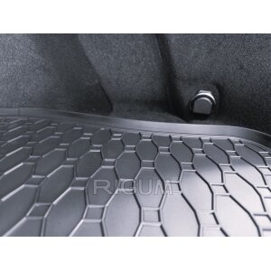 Kofferraumwanne für Mercedes GLC C254 e Coupe ab 2023 - schwarz, rutschfest, wasserdicht, 1,5 cm rand,