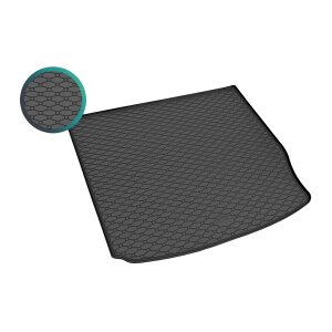 Kofferraumwanne für Mercedes GLC C254 e Coupe ab 2023 - schwarz, rutschfest, wasserdicht, 1,5 cm rand,