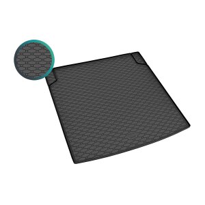 Kofferraumwanne für VW ID.7 Tourer ab 2024 - schwarz, rutschfest, wasserdicht, 1,5 cm rand,