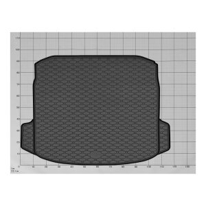 Kofferraumwanne für AUDI A3 Sedan ab 2012 / ab 2020 - schwarz, rutschfest, wasserdicht, 1,5 cm rand,
