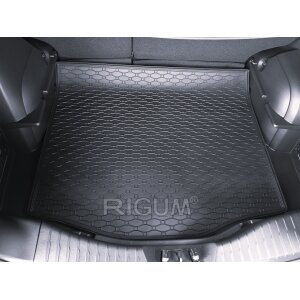 Kofferraumwanne für SsangYong Tivoli Grand ab 2015 | OBERE ODER UNTERE POSITION - schwarz, rutschfest, wasserdicht, 1,5 cm rand,