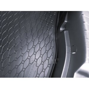 Kofferraumwanne für SsangYong Tivoli Grand ab 2015 | OBERE ODER UNTERE POSITION - schwarz, rutschfest, wasserdicht, 1,5 cm rand,