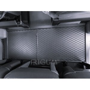 Gummimatten für Ford Transit Custom ab 2024 | 8/9 Sitze - Hochwertige Autoteppiche für optimale Passform