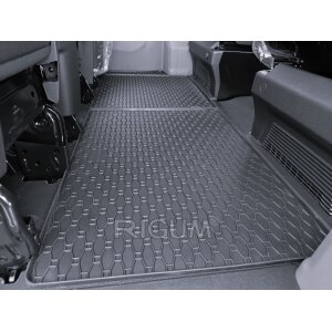 Gummimatten für Ford Transit Custom ab 2024 | 8/9 Sitze - Hochwertige Autoteppiche für optimale Passform