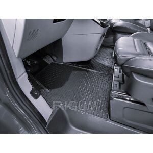 Gummimatten für Ford Transit Custom ab 2024 | 8/9 Sitze - Hochwertige Autoteppiche für optimale Passform