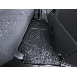 Gummimatten für Ford Transit Custom ab 2024 | 8/9 Sitze - Hochwertige Autoteppiche für optimale Passform