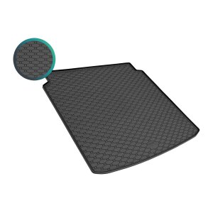 Kofferraumwanne für Citroen C5X PHEV ab 2022 - schwarz, rutschfest, wasserdicht, 1,5 cm rand,