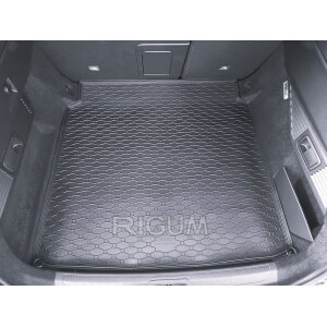 Kofferraumwanne für Citroen C5X PHEV ab 2022 - schwarz, rutschfest, wasserdicht, 1,5 cm rand,