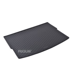 Kofferraumwanne für MITSUBISHI Eclipse Cross ab 2018 - schwarz, rutschfest, wasserdicht, 1,5 cm rand,