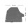 Gummimatten für CITROEN Jumper ab 2022 - 3 Sitzer - schwarz, 1,5 cm Rand