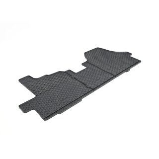 Gummimatten für TOYOTA Proace Max ab 2024 - 3 Sitzer - schwarz, 1,5 cm Rand