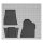 Gummimatten für RENAULT Master 3m ab 2024 - schwarz, 1,5 cm Rand