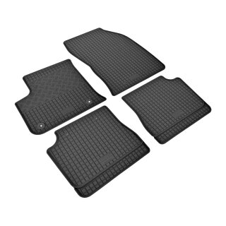 Gummimatten für CITROĂ‹N Ă‹-C4X ab 2023 - schwarz, 1,5 cm Rand