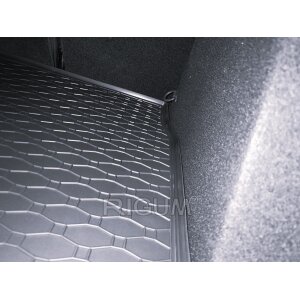 Kofferraumwanne für Citroen e-C4X ab 2023 - schwarz, rutschfest, wasserdicht, 1,5 cm rand,