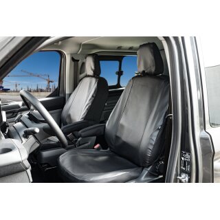 Sitzbezüge für VW T7 Transporter Kastenwagen Plus ab 2025 – Kunstleder